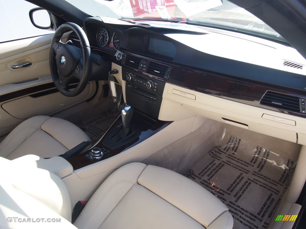 2011 3 Series 328i Coupe - Jet Black / Beige photo #5