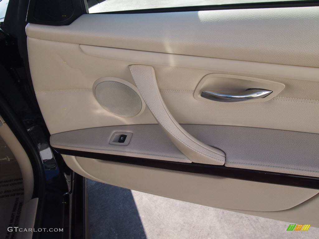 2011 3 Series 328i Coupe - Jet Black / Beige photo #6
