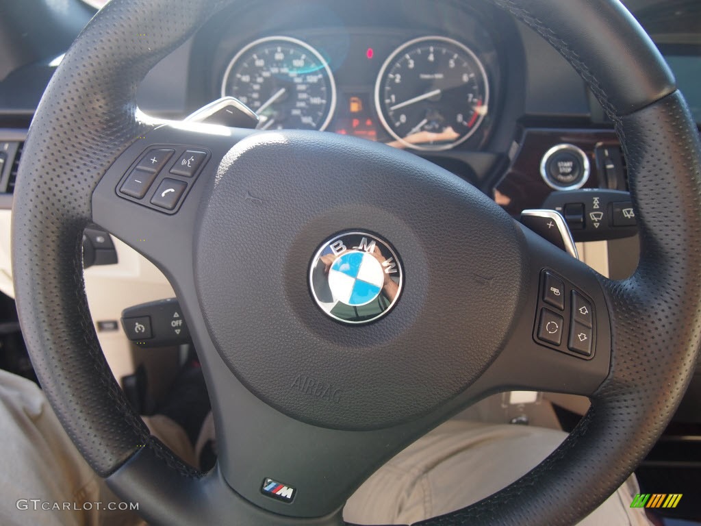 2011 3 Series 328i Coupe - Jet Black / Beige photo #20