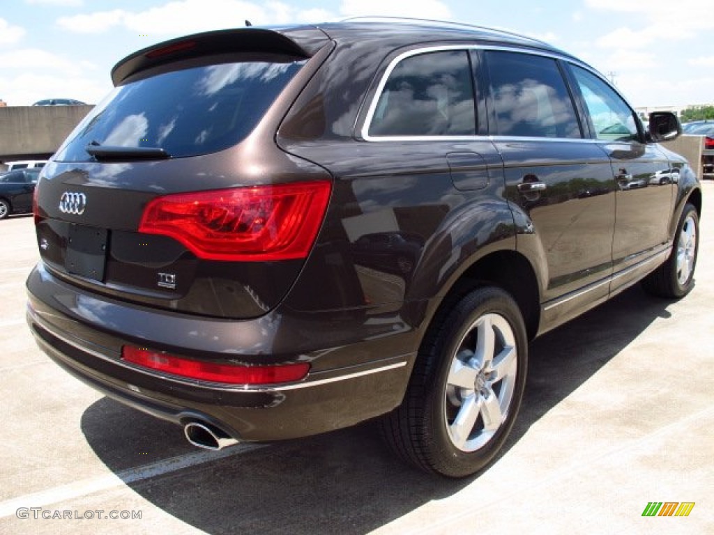 Teak Brown Metallic 2014 Audi Q7 3.0 TDI quattro Exterior Photo #84416450