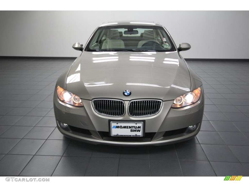 2009 3 Series 328i Coupe - Platinum Bronze Metallic / Beige photo #6