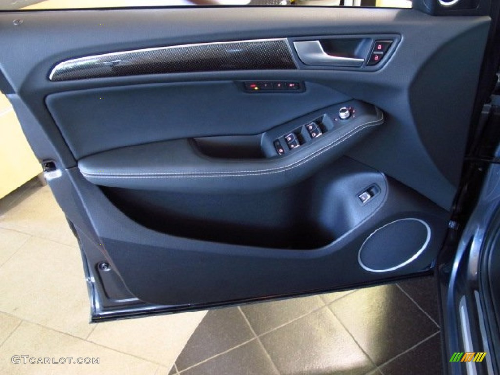 2014 Audi SQ5 Premium plus 3.0 TFSI quattro Black Door Panel Photo #84417317
