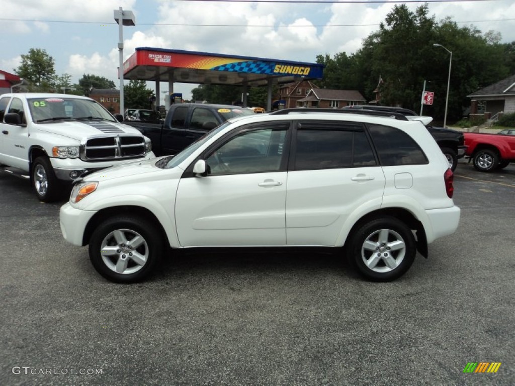 Frosted White Pearl Toyota RAV4