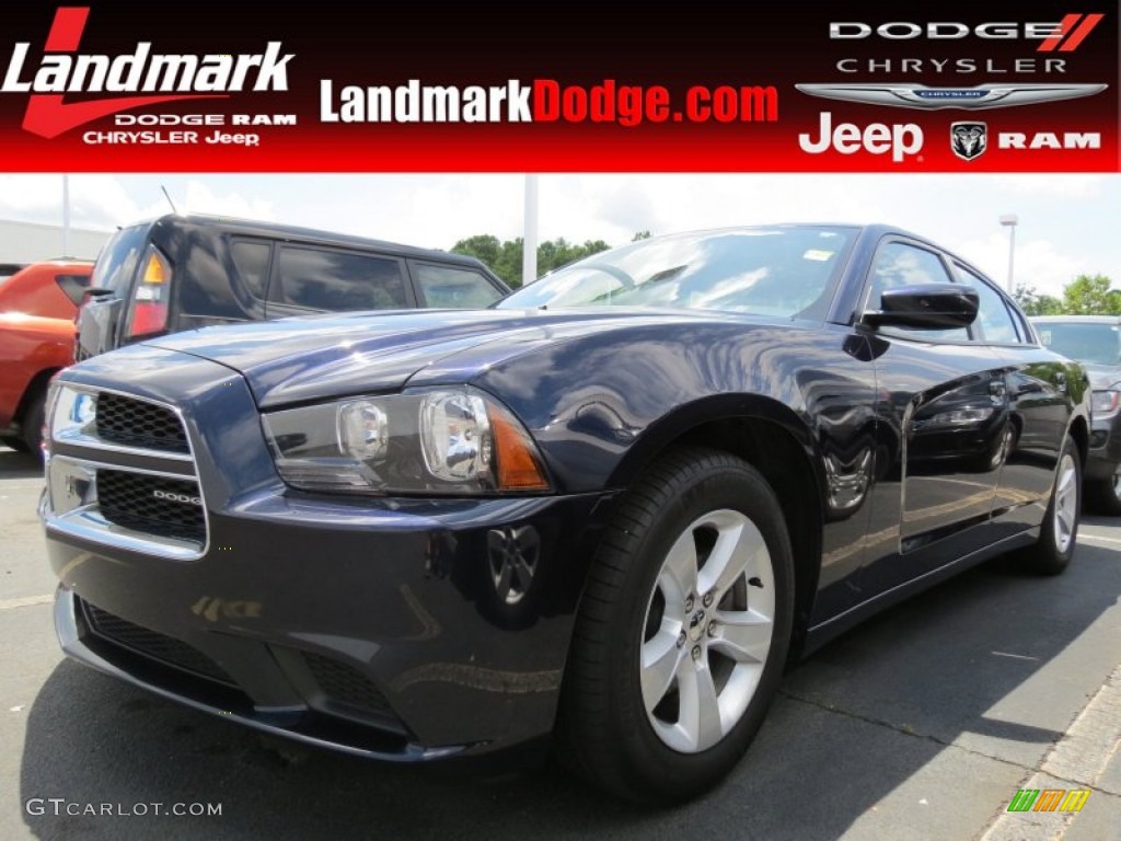 2012 Charger SE - Blackberry Pearl / Black photo #1