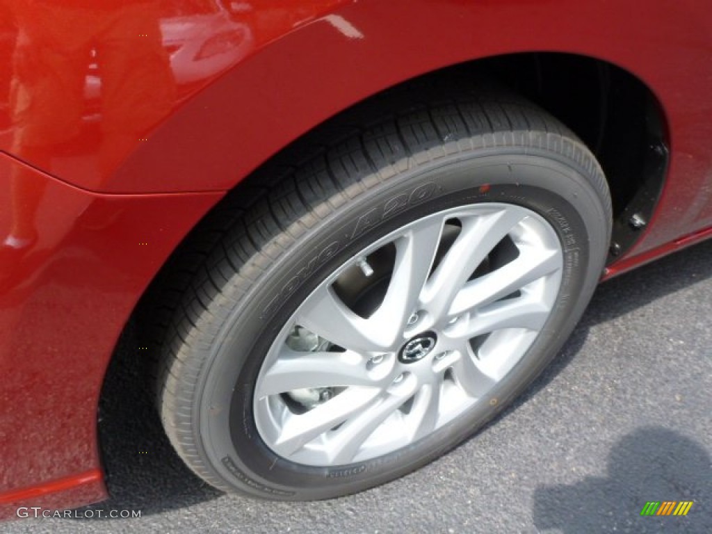 2013 MAZDA5 Sport - Zeal Red Mica / Sand photo #9