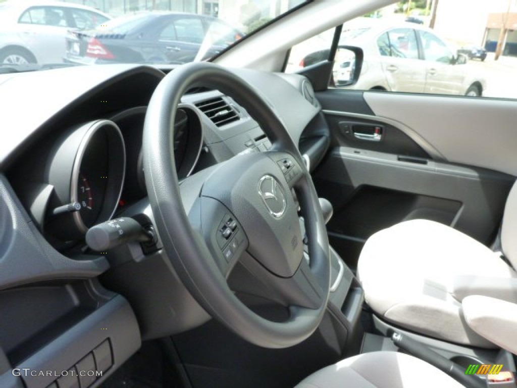 2013 MAZDA5 Sport - Zeal Red Mica / Sand photo #15