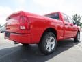 Flame Red - 1500 Express Quad Cab Photo No. 3