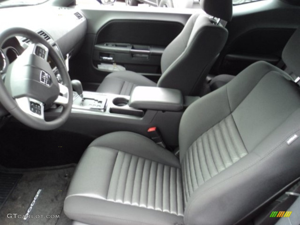 Dark Slate Gray Interior 2014 Dodge Challenger SXT Photo #84419531