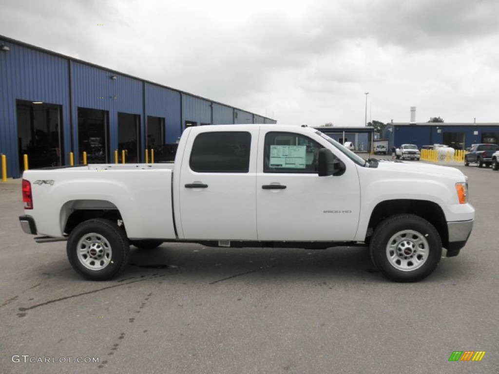 2014 Sierra 2500HD Crew Cab 4x4 - Summit White / Dark Titanium photo #1