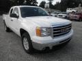 2013 Summit White GMC Sierra 1500 SLE Extended Cab 4x4  photo #2