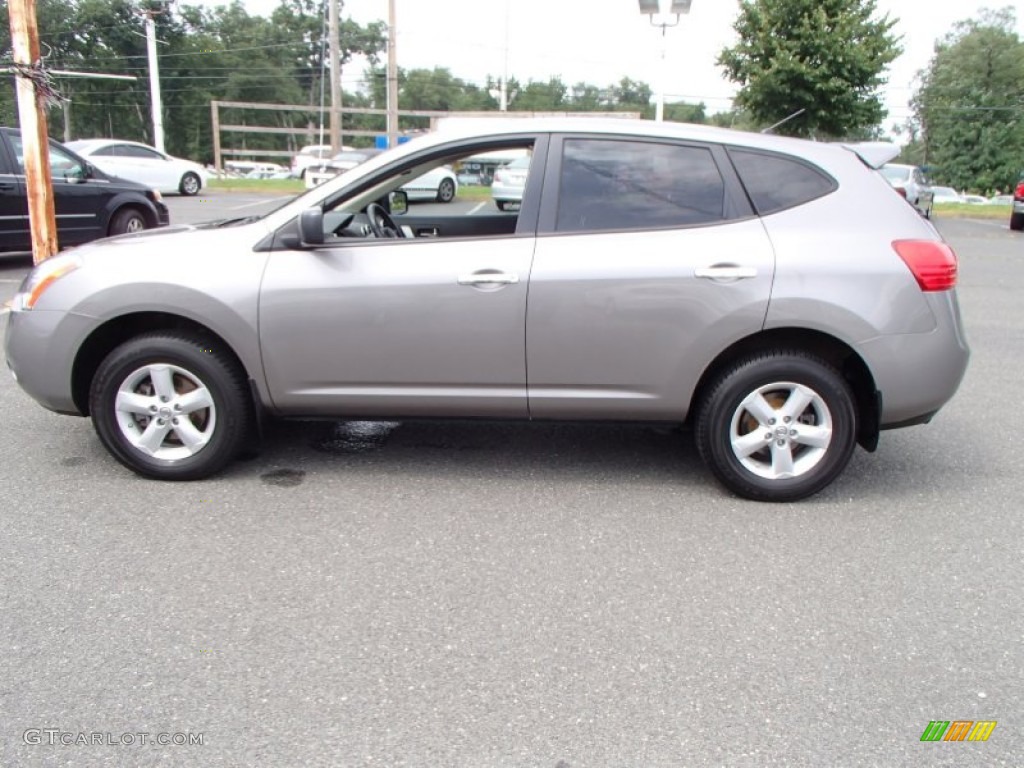 2010 Rogue S AWD 360 Value Package - Gotham Gray / Gray photo #9