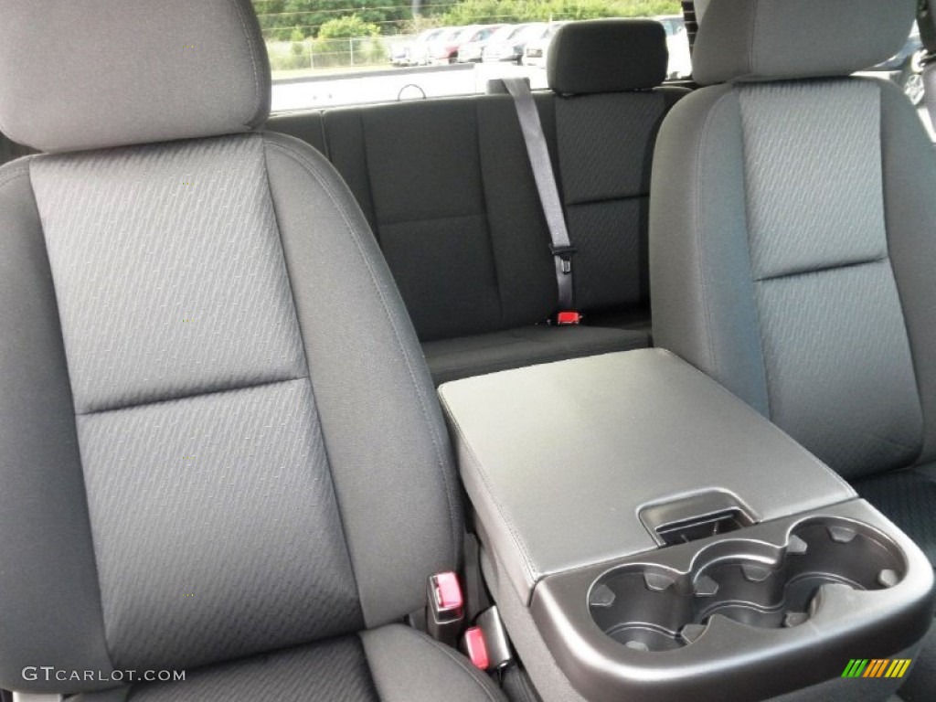 2013 Sierra 1500 SLE Extended Cab 4x4 - Summit White / Ebony photo #24