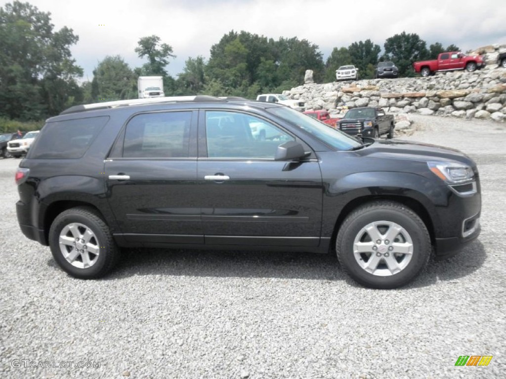 2014 Acadia SLE - Carbon Black Metallic / Ebony photo #1