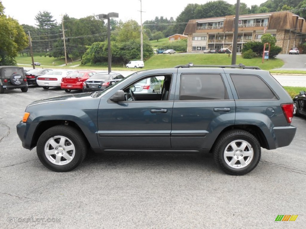 2008 Grand Cherokee Laredo 4x4 - Steel Blue Metallic / Dark Slate Gray photo #4