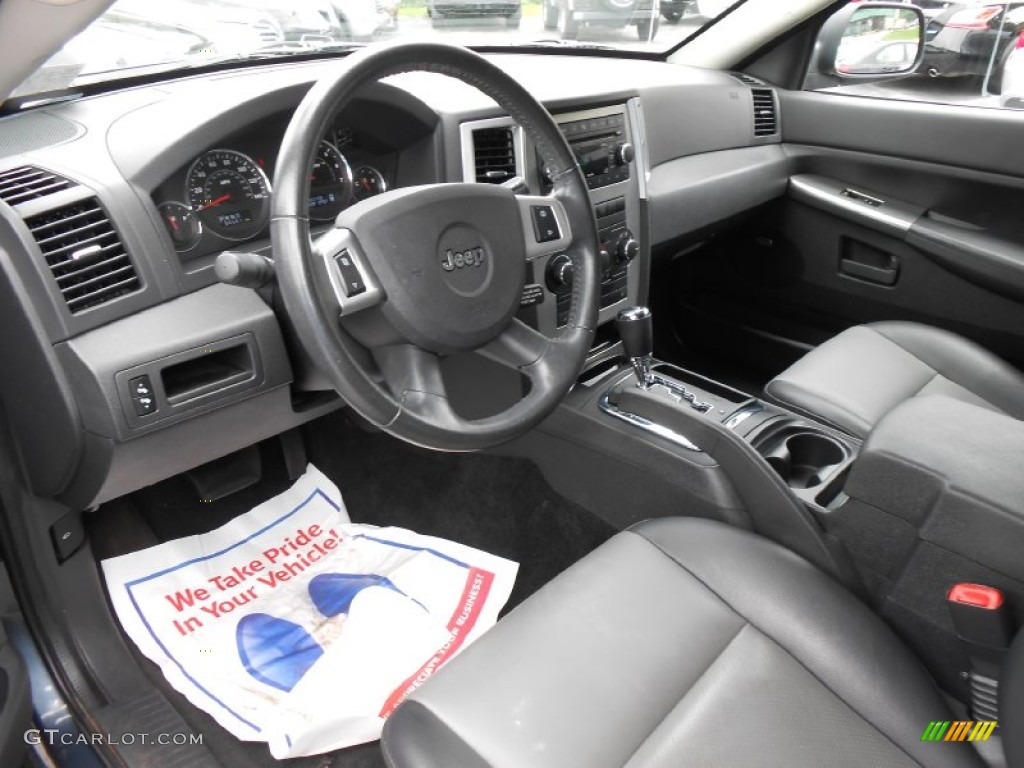 2008 Grand Cherokee Laredo 4x4 - Steel Blue Metallic / Dark Slate Gray photo #9