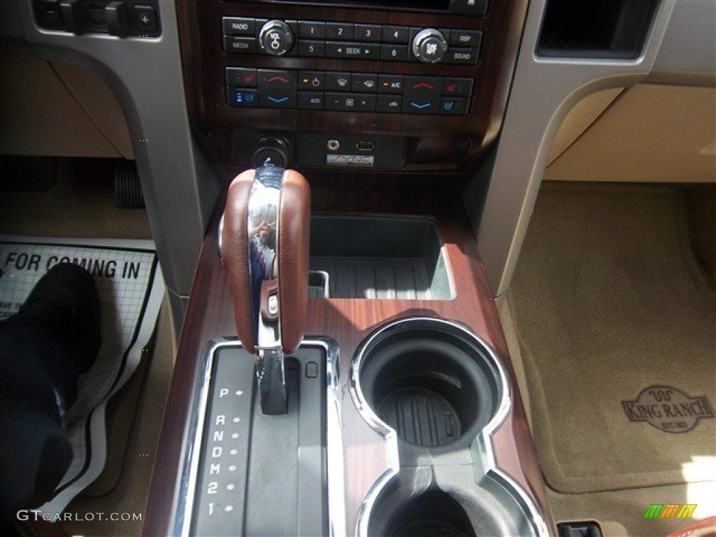 2012 F150 King Ranch SuperCrew 4x4 - Oxford White / King Ranch Chaparral Leather photo #27