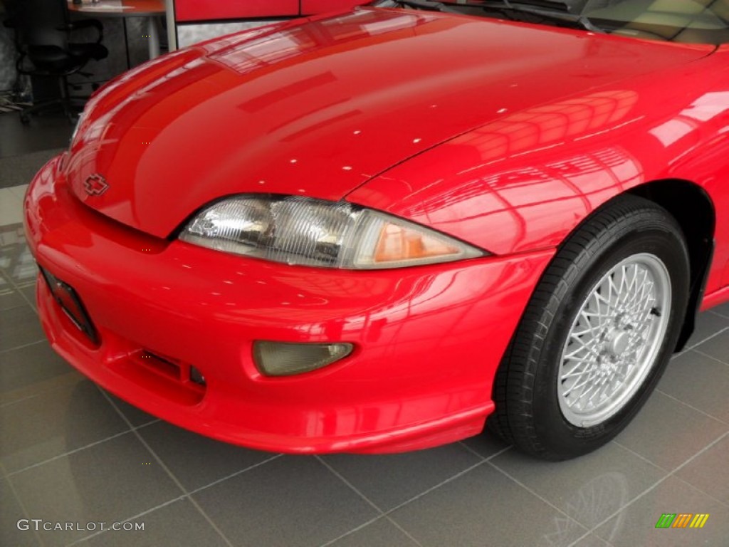 1998 Cavalier Z24 Convertible - Flame Red / Graphite photo #7