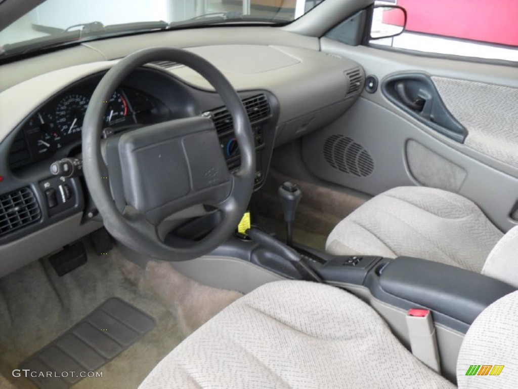 Graphite Interior 1998 Chevrolet Cavalier Z24 Convertible Photo #84422477