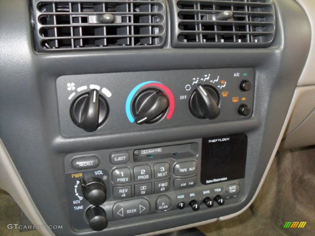 1998 Chevrolet Cavalier Z24 Convertible Controls Photos