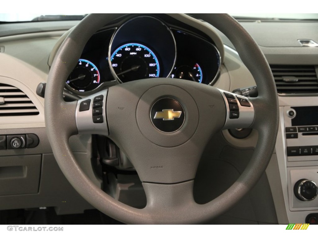 2009 Chevrolet Malibu LT Sedan Titanium Steering Wheel Photo #84423020