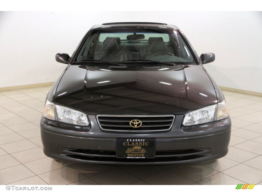 2000 Camry XLE V6 - Graphite Gray Pearl / Gray photo #2