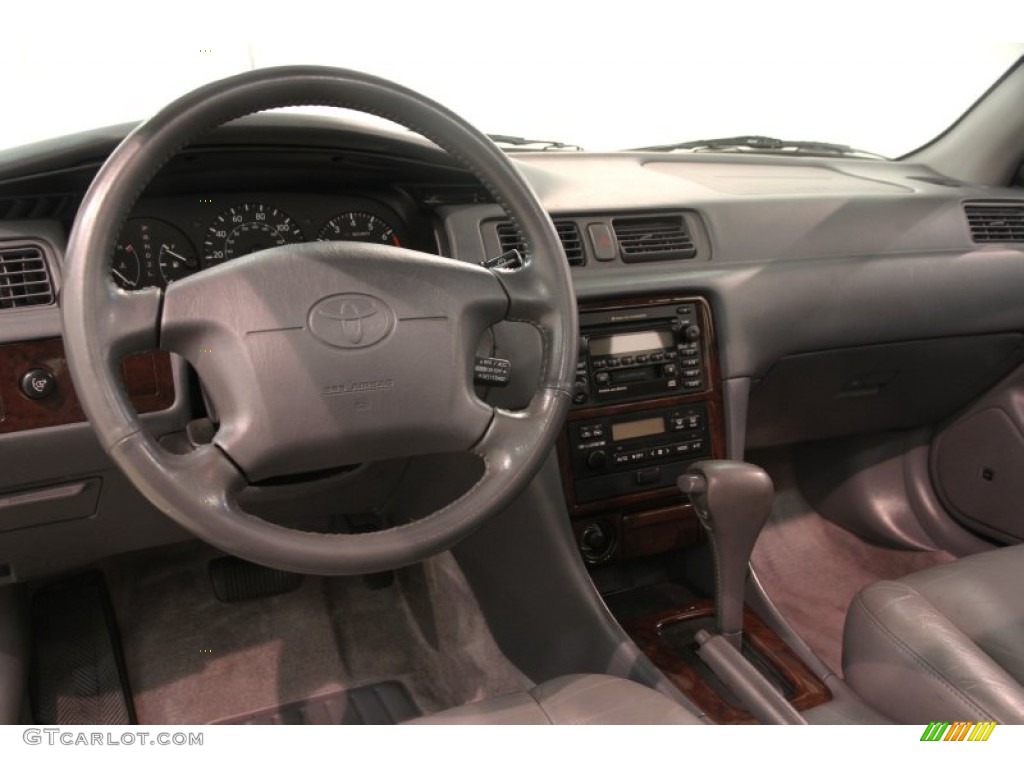 2000 Camry XLE V6 - Graphite Gray Pearl / Gray photo #8