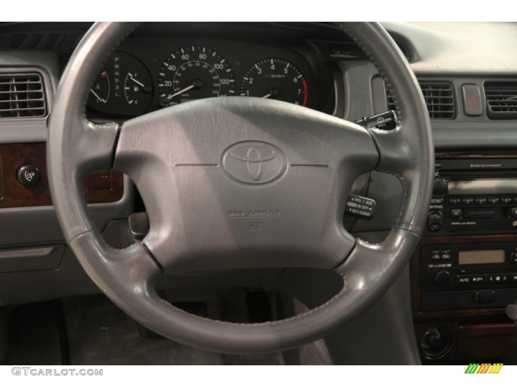 2000 Camry XLE V6 - Graphite Gray Pearl / Gray photo #9