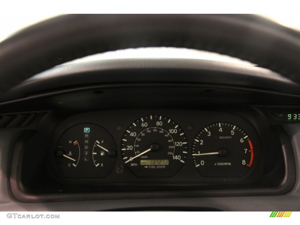 2000 Camry XLE V6 - Graphite Gray Pearl / Gray photo #10