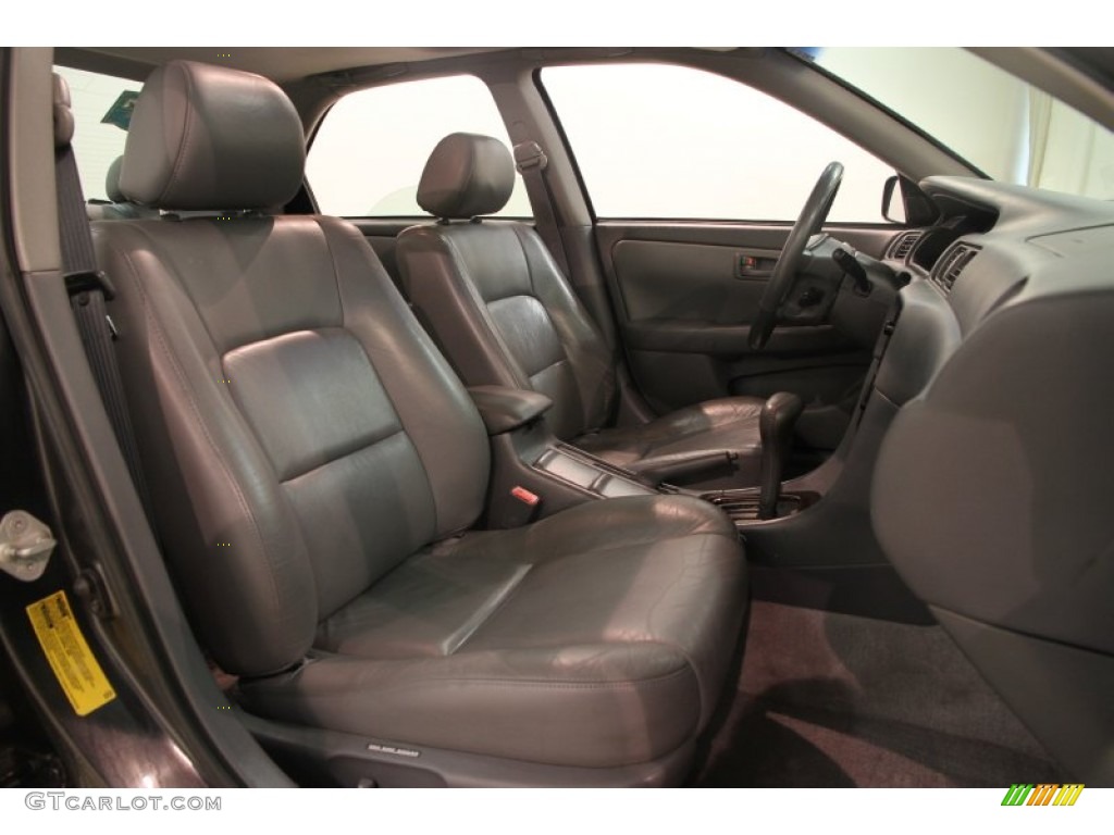 2000 Camry XLE V6 - Graphite Gray Pearl / Gray photo #16