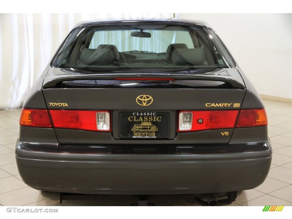 2000 Camry XLE V6 - Graphite Gray Pearl / Gray photo #20