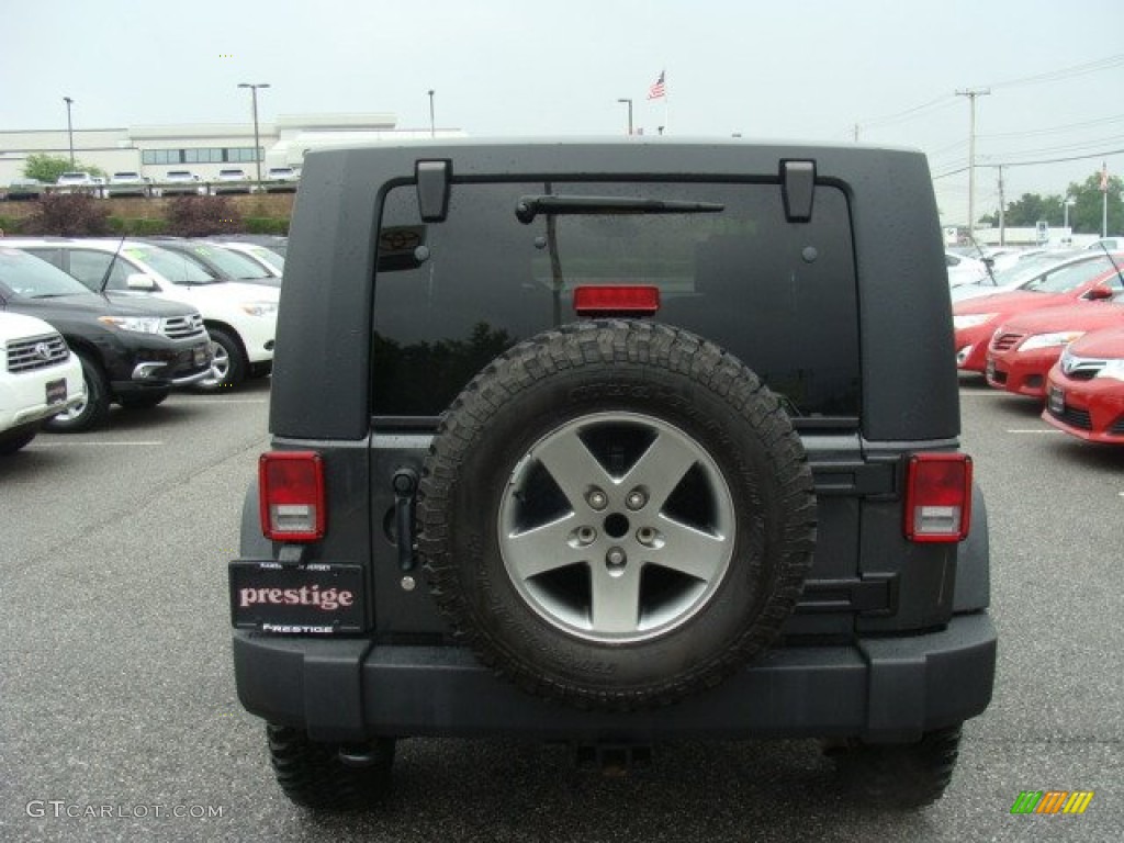 2010 Wrangler Unlimited Rubicon 4x4 - Dark Charcoal Pearl / Dark Slate Gray/Medium Slate Gray photo #5