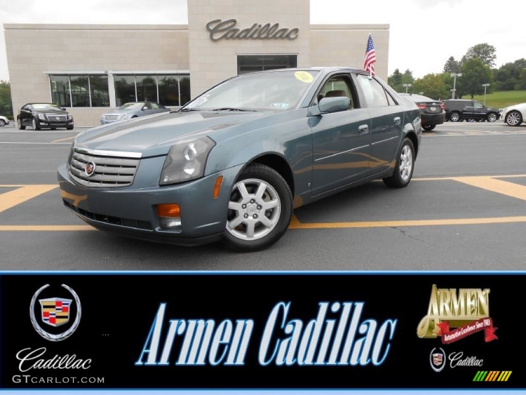 2006 CTS Sport Sedan - Stealth Gray / Cashmere photo #1