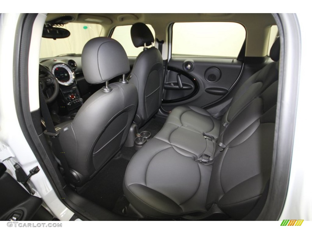 Carbon Black Interior 2014 Mini Cooper S Countryman Photo #84426185