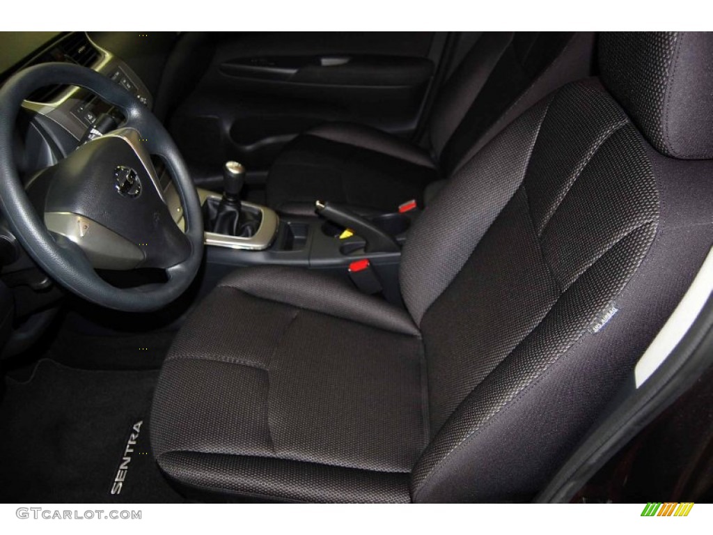 2013 Sentra S - Amethyst Gray / Charcoal photo #10