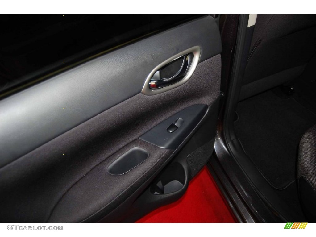 2013 Sentra S - Amethyst Gray / Charcoal photo #13