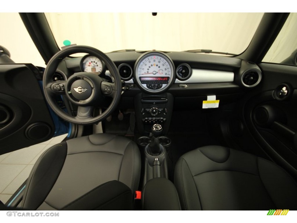 2013 Cooper Hardtop - Kite Blue / Carbon Black photo #4