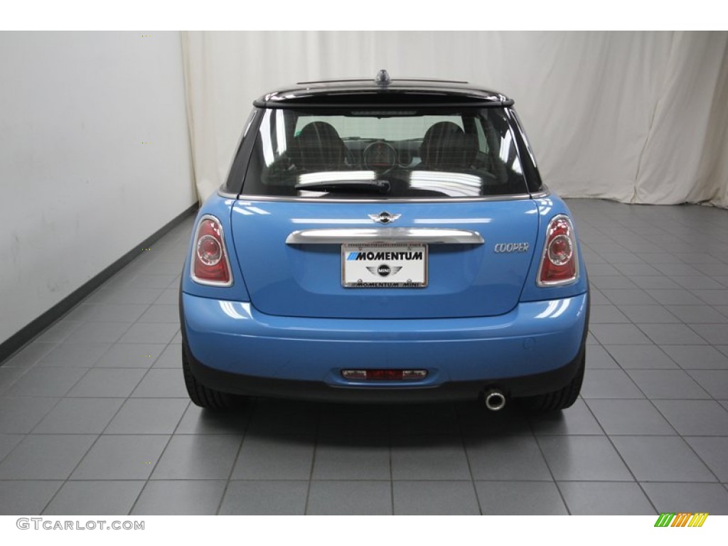 2013 Cooper Hardtop - Kite Blue / Carbon Black photo #10