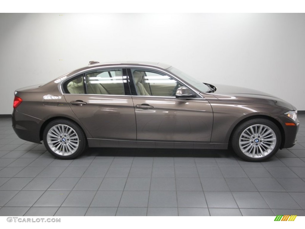 2013 3 Series 328i Sedan - Sparkling Bronze Metallic / Venetian Beige photo #2