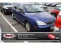 Sonic Blue Metallic 2005 Ford Focus ZX3 SE Coupe