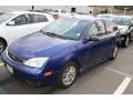 2005 Sonic Blue Metallic Ford Focus ZX3 SE Coupe  photo #4