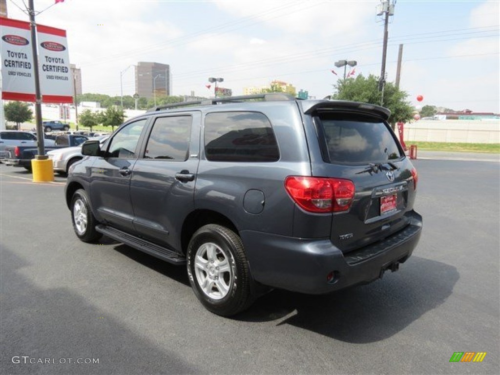 2010 Sequoia SR5 - Slate Gray Metallic / Graphite photo #5