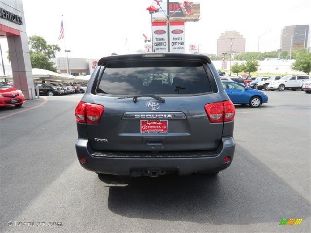2010 Sequoia SR5 - Slate Gray Metallic / Graphite photo #6