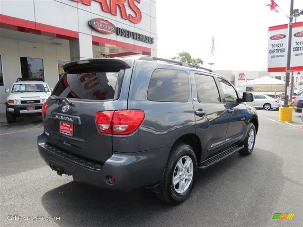2010 Sequoia SR5 - Slate Gray Metallic / Graphite photo #7