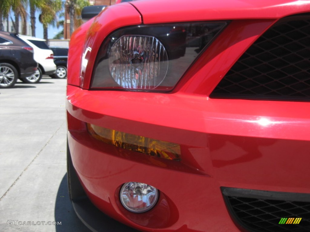 2007 Mustang Shelby GT500 Convertible - Torch Red / Black/Red photo #21