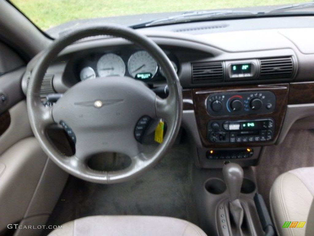 2004 Chrysler Sebring Limited Convertible Taupe Dashboard Photo #84430670