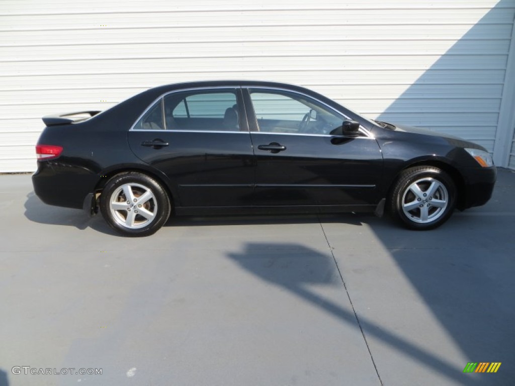 2003 Accord EX-L Sedan - Nighthawk Black Pearl / Ivory photo #3