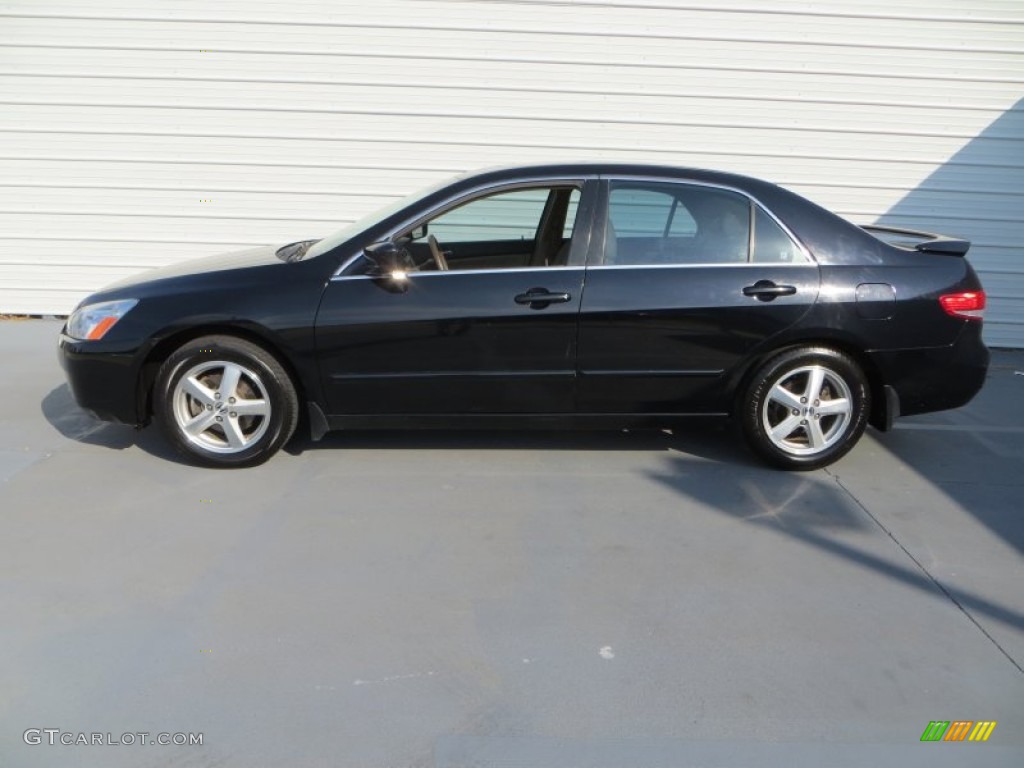 2003 Accord EX-L Sedan - Nighthawk Black Pearl / Ivory photo #6