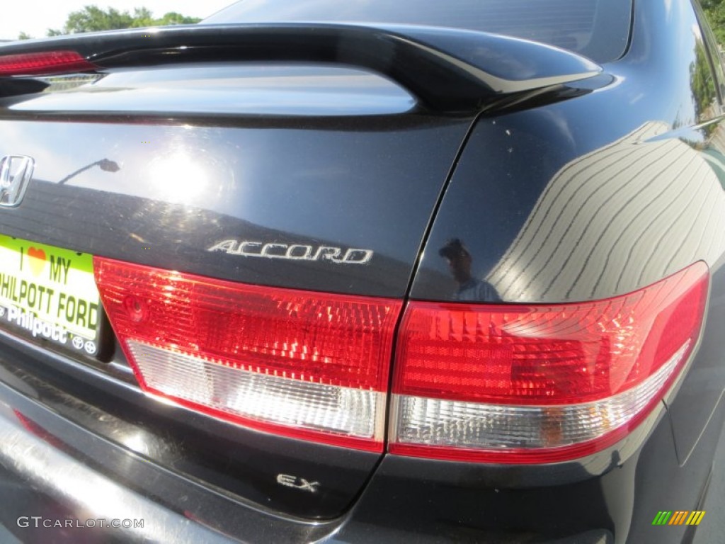 2003 Accord EX-L Sedan - Nighthawk Black Pearl / Ivory photo #17