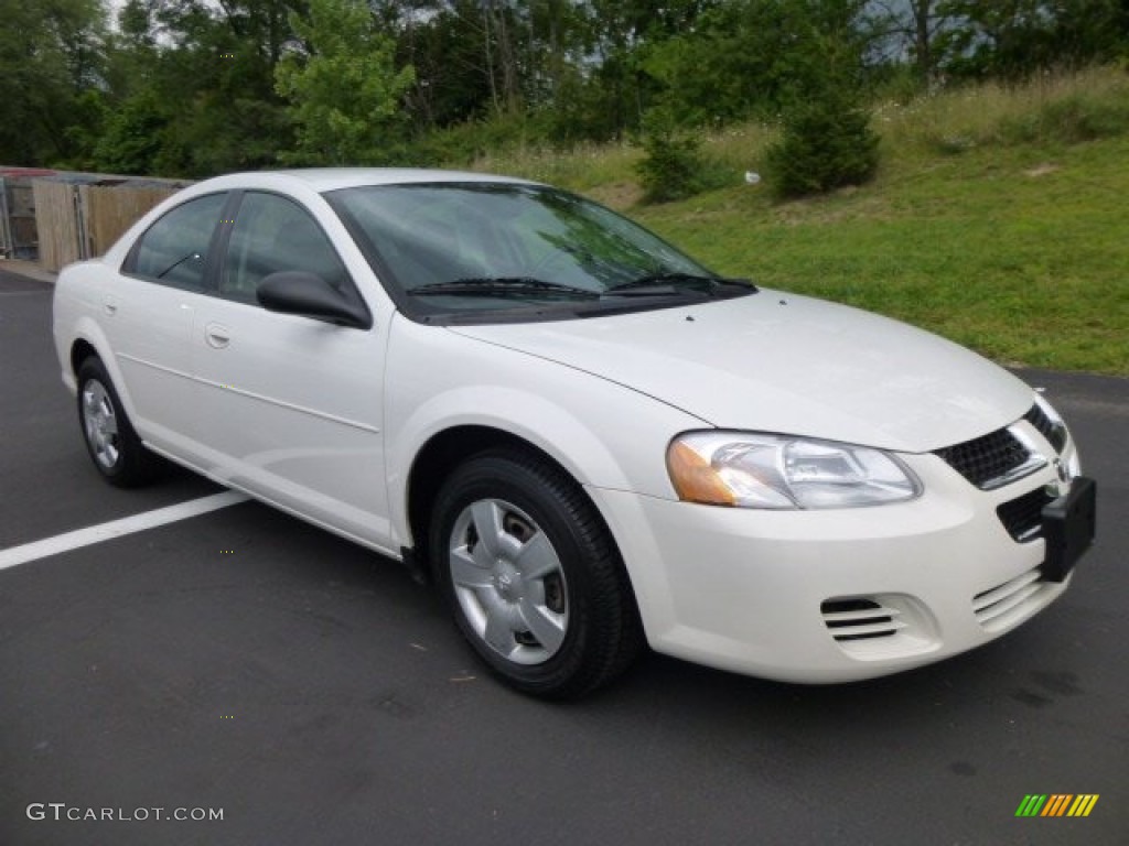 2005 Stratus SXT Sedan - Stone White / Dark Slate Gray photo #1