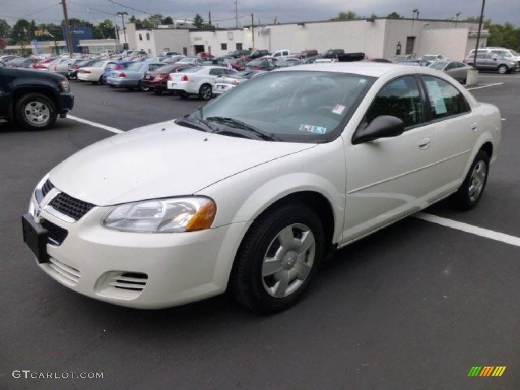2005 Stratus SXT Sedan - Stone White / Dark Slate Gray photo #3